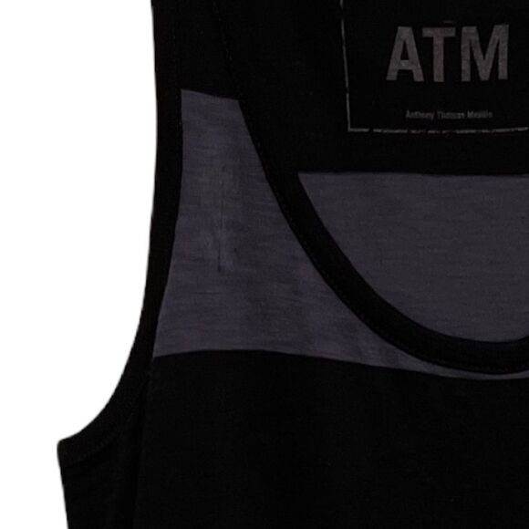 ATM Pima Cotton Stripe Maxi Tank Dress - Picture 9 of 10